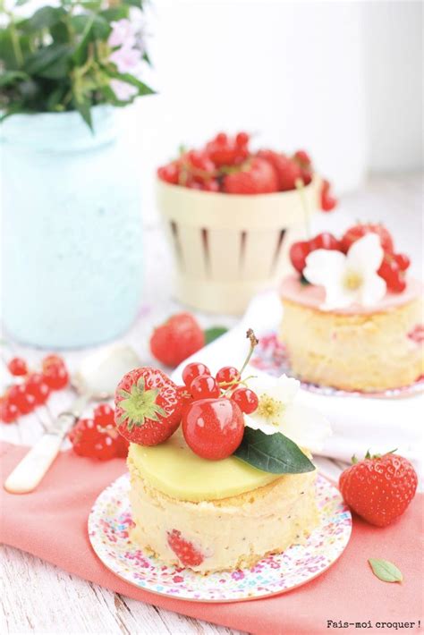 Une Version Mini Du Naked Cake Fa On Fraisier Pour Un Dessert De F Te