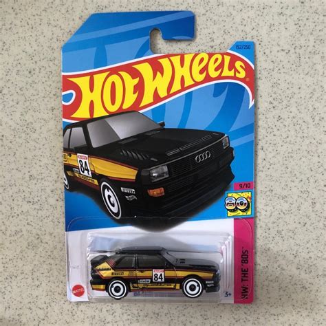 HOT WHEELS Hotwheels 84 奧迪 SPORT QUATTRO HW THE 80 年代風火輪 ORI 蝦皮購物