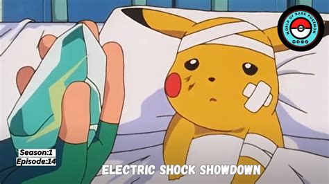 Electric Shock Showdown Pokémon Season 1 Episode 14 YouTube