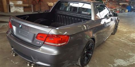 Someone Turned a BMW E92 M3 Into a Pickup Truck