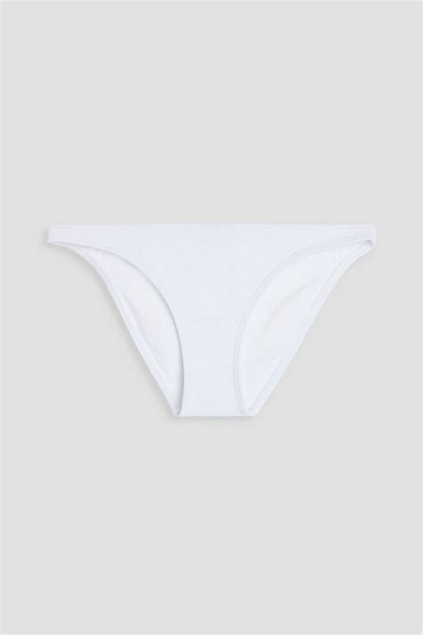 MELISSA ODABASH Ponza Textured Bikini Briefs THE OUTNET