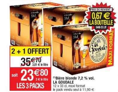 Promo Bi Re Blonde Vol La Goudale Chez Cora Icatalogue Fr
