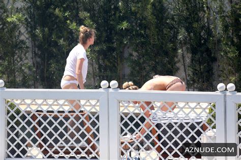 Amber Heard Sexy In A Bikini At A Pool In Rio De Janeiro Aznude