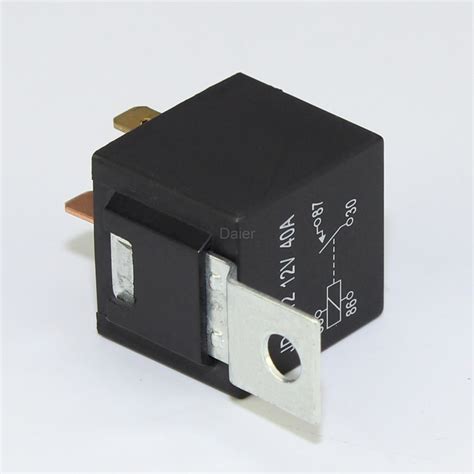 Jd1912 30a 12v/24v Automotive Dc Relay 4 Pin Car Power Plastic Relay ...
