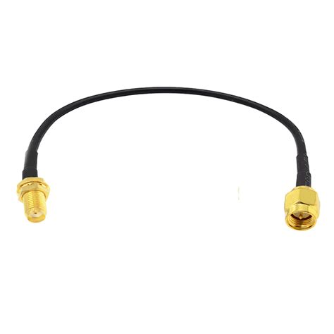 Cabo de Extensão de antena WiFi SMA Macho para RP SMA Fêmea 30 cm