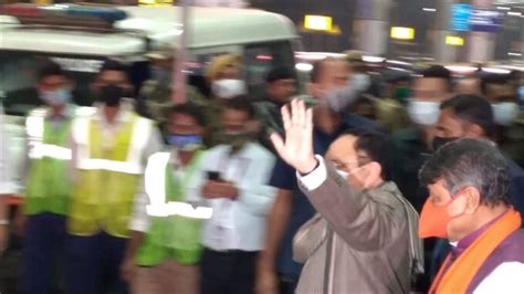 Bjp National President Jp Nadda On West Bengal Visit Reaches Kolkata