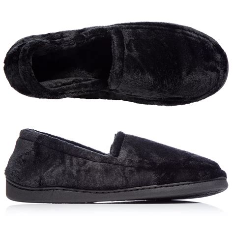 MONT CHALET Herren-Hausschuh geschlossene Form Mikrofaser Chinchilla