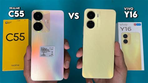 Realme C55 Vs Vivo Y16 Full Comparison Camera Battery And Speed Test