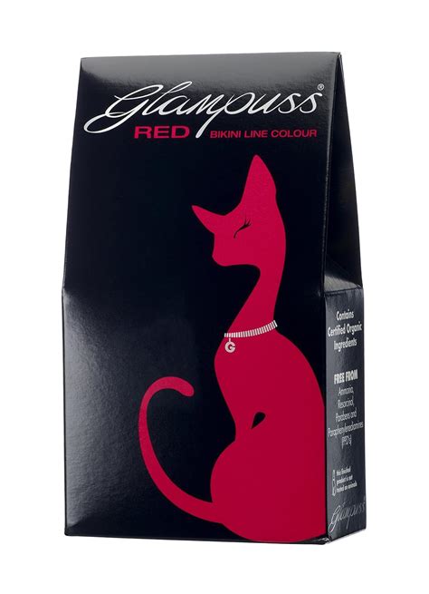 MiniKINI GlamPuss Organic Pubic Hair Dye HOT RED Amazon Co Uk Beauty