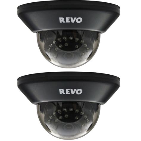 Revo Wired Tvl Indoor Dome Surveillance Camera With Bnc Conversion