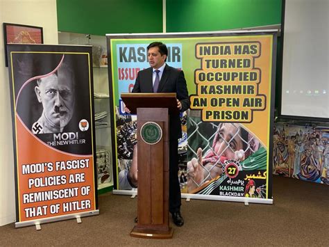 Observation Of Kashmir Black Day Embassy Of Pakistan Minsk