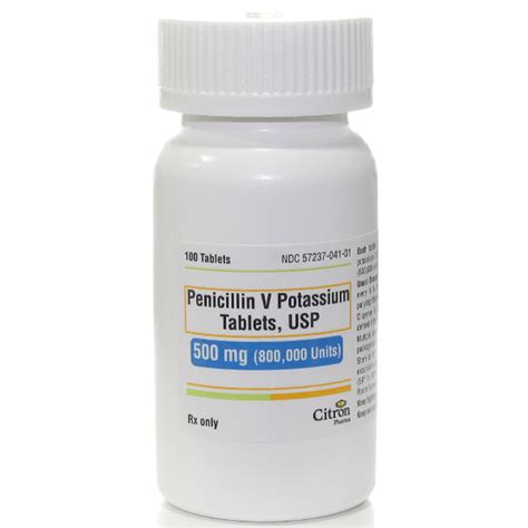 penicillin vk mg rx products