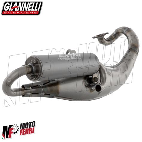 MF3712 Marmitta Giannelli Extra V2 Per Yamaha Aerox MBK Nitro 50 2T