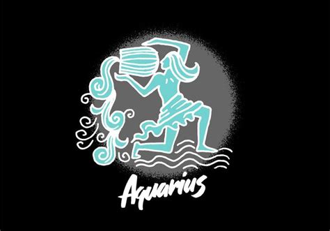 Aquarius Zodiac Symbol 142660 Vector Art at Vecteezy