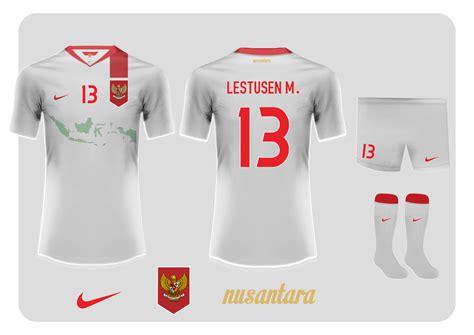 10 Desain Paling Cocok Seandainya Timnas Indonesia Punya Jersey Baru