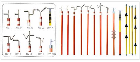 Section Insulated Telescopic Hot Stick Fiberglass Safety Tools Kv For Sale Safety Tools