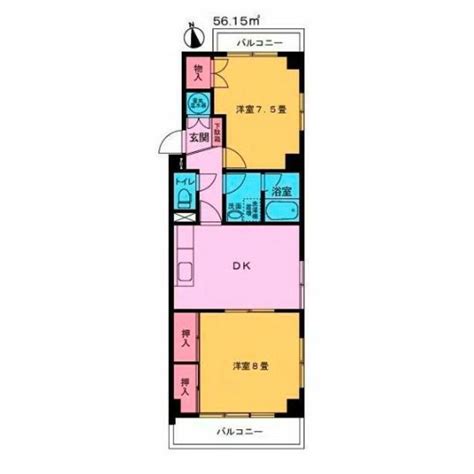 都営大江戸線 門前仲町駅 地上3階建て 築44年 東京都江東区富岡2 14万円／2dk 洋8 洋75／5615㎡｜賃貸物件賃貸マンション・アパート・一戸建ての住宅情報・お