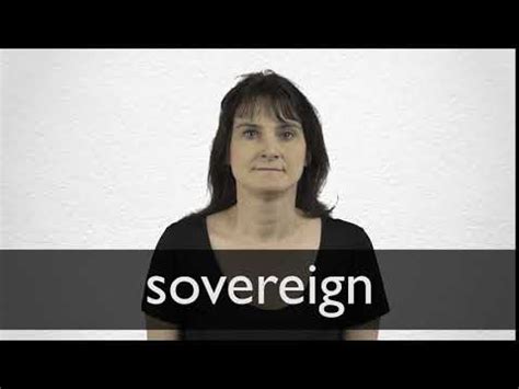 SOVEREIGN definition and meaning | Collins English Dictionary