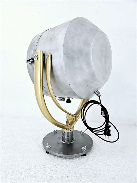 Floor Lamp Ship Lamp Aluminium Brass Glass Steel Catawiki