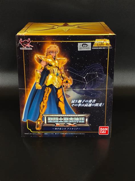 Bandai Saint Seiya Myth Cloth Ex Gold Saint Leo Aiolia Japan Version