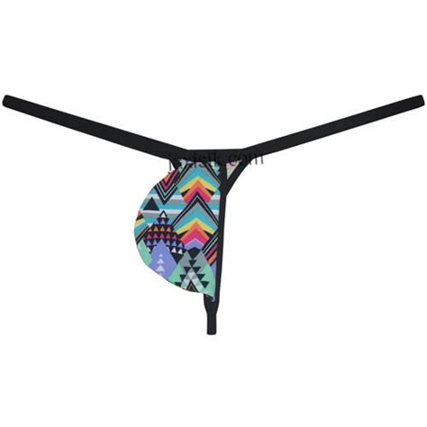 Fashion Pouch Tangas Men Underwear Male Extreme Micro String Bikini T Back Sexy Tear Drop G