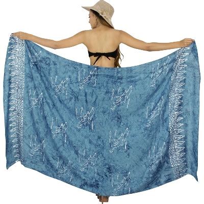 La Leela Women S Beach Bikini Swimwear Cover Up Wrap Bathing Suit Summer Wraps Swimsuit Sarong