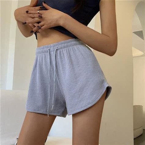 Short De Sport Taille Haute Pour Femme V Tements Lingerie C Gray A Style D Contract