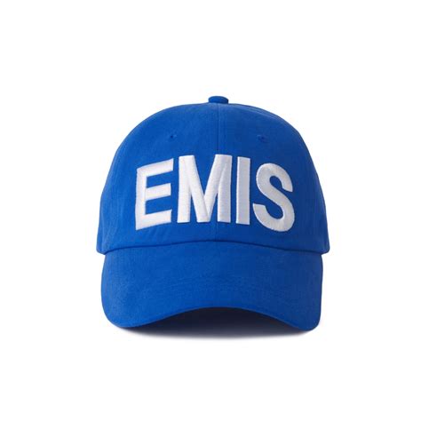 Emis New Logo Denim Ball Cap Big Logo Ball Cap Wappen Ball Cap