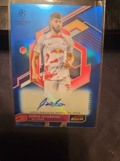 Josko Gvardiol Topps Meilleur Autographe De L Uefa