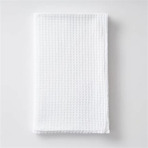 company store textured waffle white cotton blend kingcalifornia