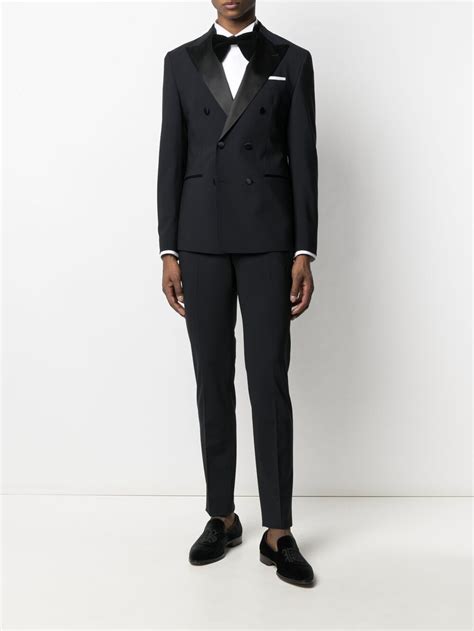 Eleventy Two Piece Double Breasted Suit Farfetch