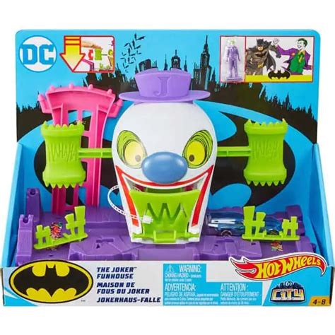 Hot Wheels Pista Batman Joker Funhouse Universo Hot Wheels