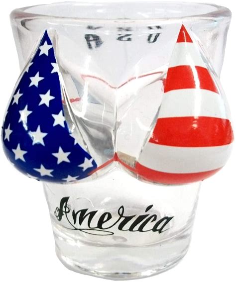 American Flag Bikini Shot Glass Walmart
