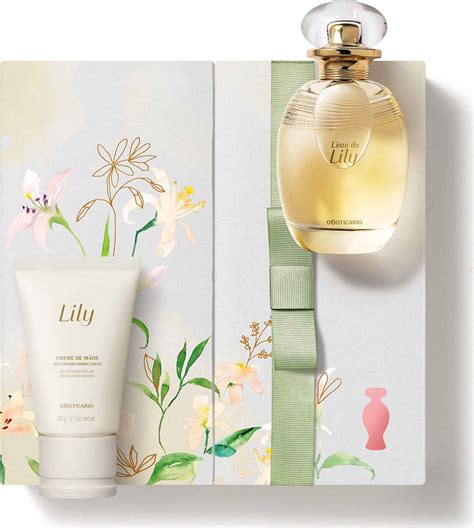 Conjunto L Eau De Lily O Botic Rio Feminino Beleza Na Web