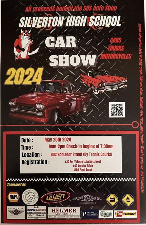 Silverton High School Car Show Oregon Car Culture