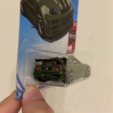 Hot Wheels STH Nissan Skyline GT R R34 Super Treasure Hunt Hobbies Toys Toys Games On