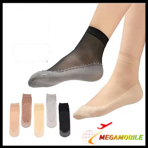 Jual MM Kaos Kaki Wanita Model Stocking 6702 Kaos Kaki Pendek