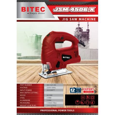 Jual Mesin Gergaji Jigsaw Bitec Jsm 4506 X Shopee Indonesia