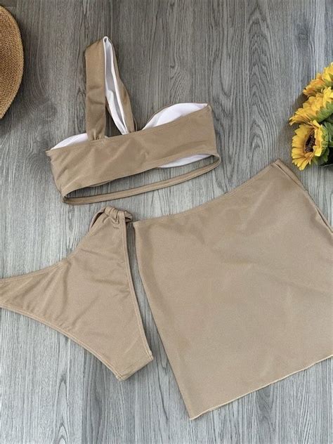 Nude Üç Parçalı Bikini Takımı