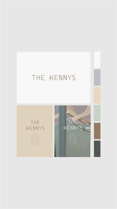 Branding design and logos for The Kennys — apparel and shoes 👕