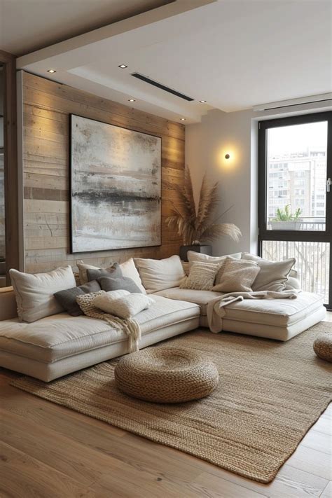 Living Room Nude Colors Interior In 2024 Living Room Home Interior Design Interior Design