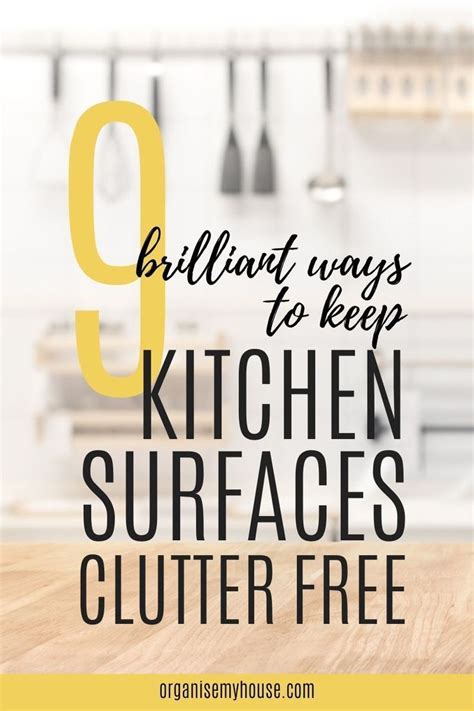 Clever Ways To Finally Have Clutter Free Kitchen Counters Which