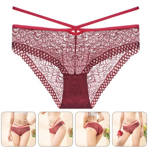 Spitzenhöschen Mit Niedriger Taille Dessous Für Damen Kreuzen eBay