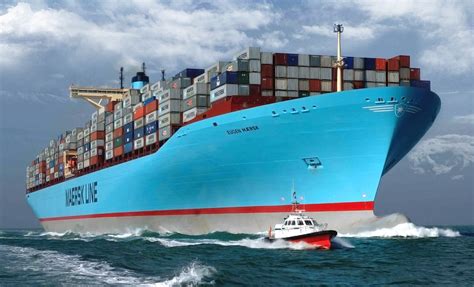 Hd Wallpaper Eugen Maersk Maersk Ships Georgia Container Body Board