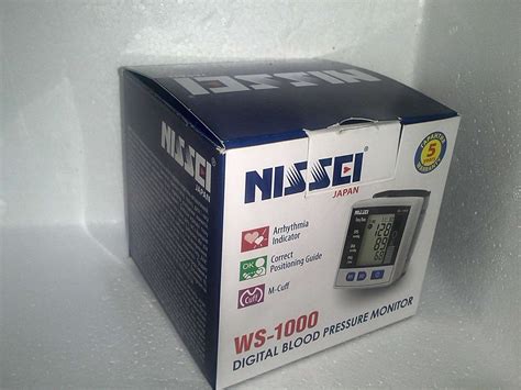 Тонометр NISSEI WS-1000, автоматический — купить по низкой цене в ...