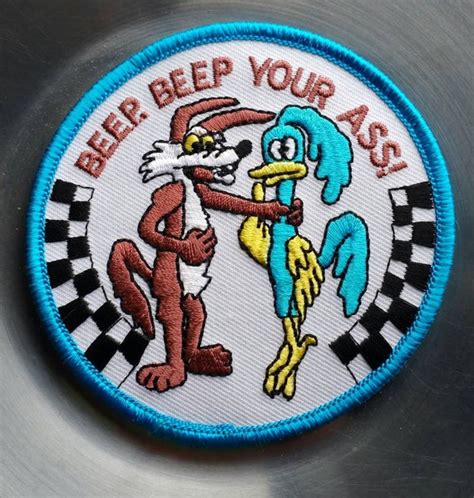 Vintage Wile E Coyote Roudrunner Beep Beep Your Ass Gem