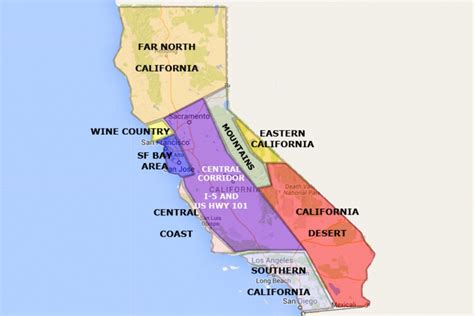 California Map | Map Of Ca, Us | Information And Facts Of California ...