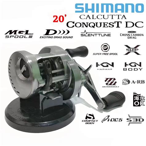 2019' & 2020' SHIMANO CALCUTTA CONQUEST DC FISHING REEL | Shopee Malaysia