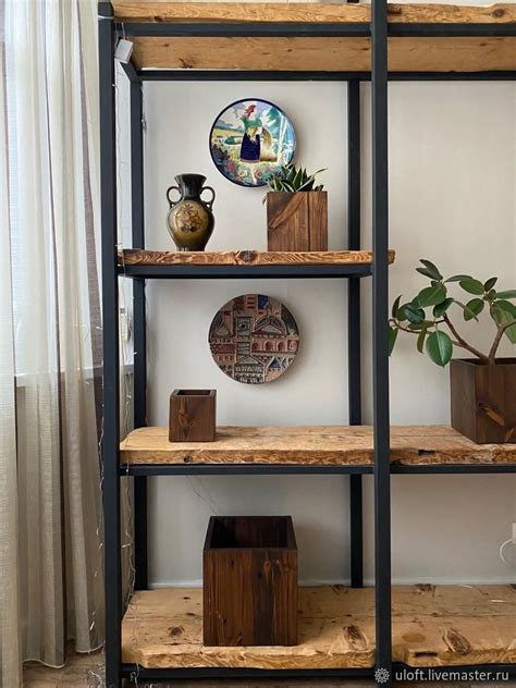 Набор кашпо для цветов из амбарных досок в стиле Лофт на заказ в ...