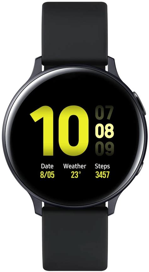 Смарт часовник Samsung Galaxy Watch Active 2, черен - SM-R820NZKABGL SM ...